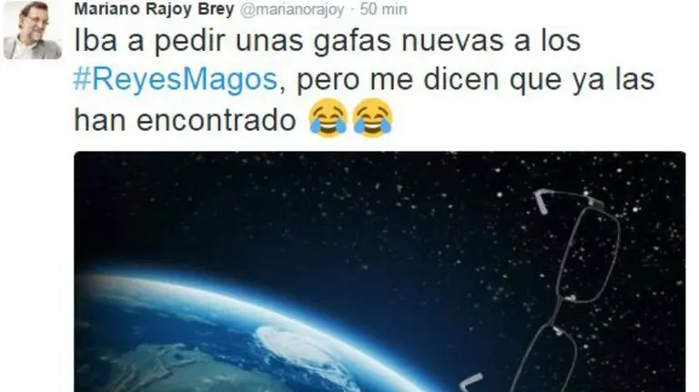Tuit de Mariano Rajoy.