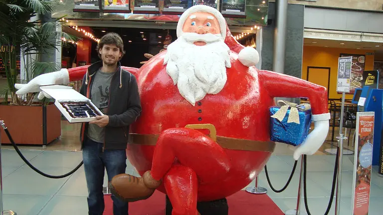'Papá Noel Selfie', de Sergio Vera.