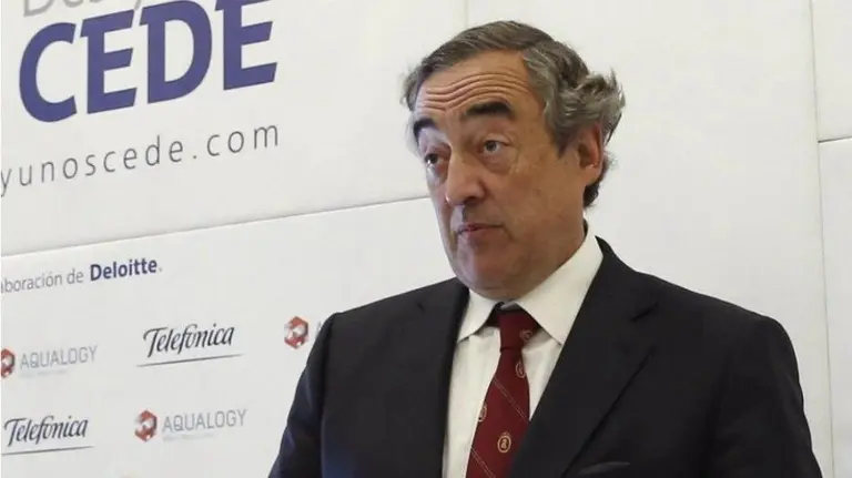 Juan Rosell, presidente de la CEOE. EFE