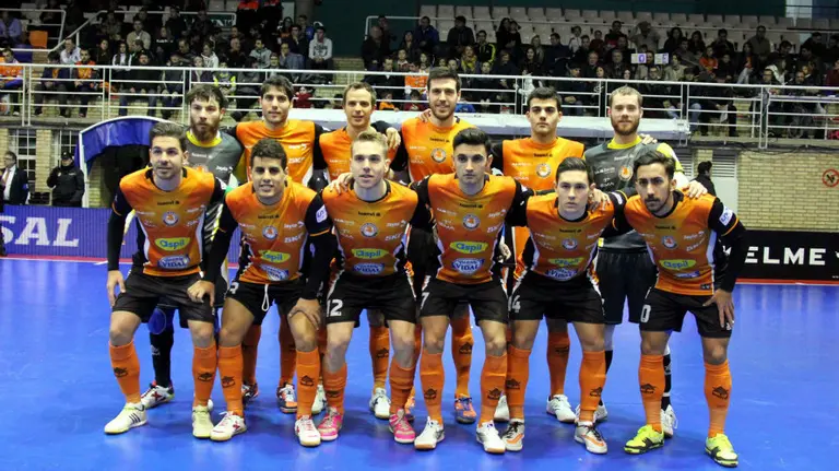 Equipo del Aspil Vidal en Tudela.