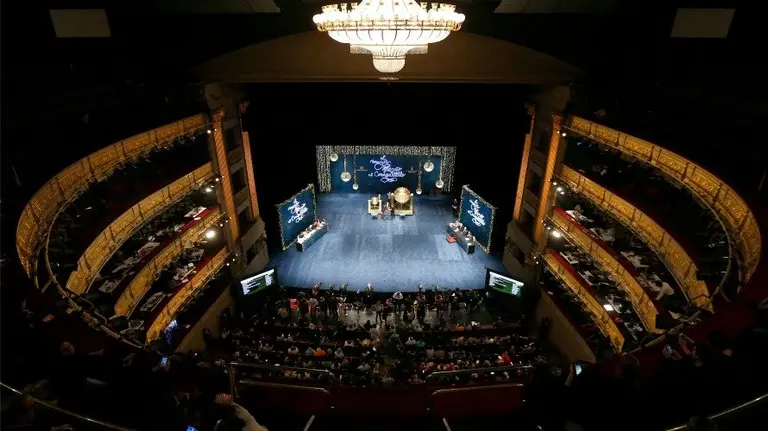 Lotería de Navidad. Efe..