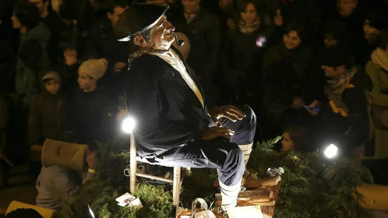 Olentzero. EFE, Jesús Diges.