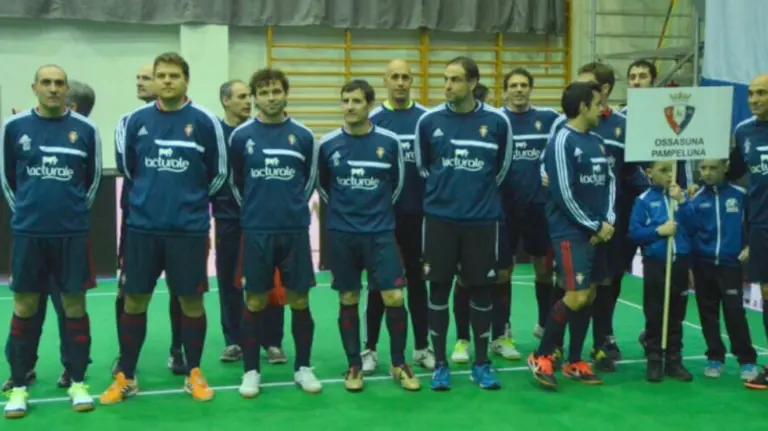 Osasuna veteranos en Polonia. Foto CA Osasuna.