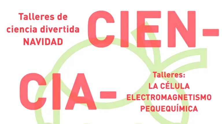 Talleres de ciencia divertida en Navidad.