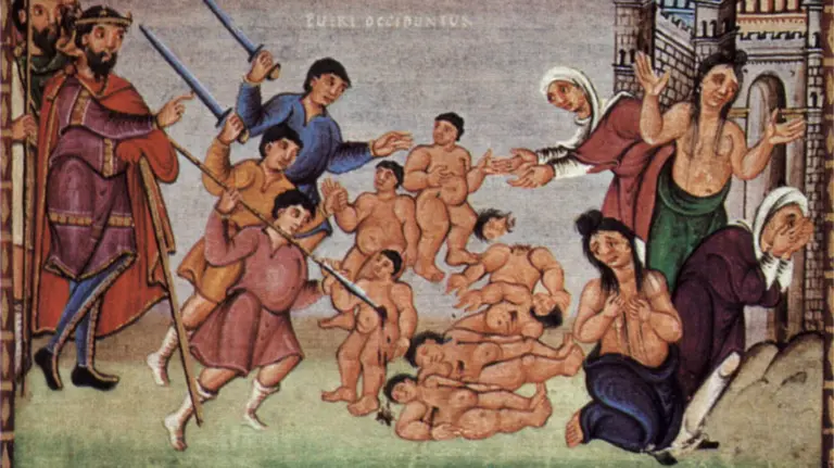 El Rey Herodes I el Grande dio la orden de acabar con todos los ni&ntilde;os menores de 2 a&ntilde;os nacidos en Bel&eacute;n.