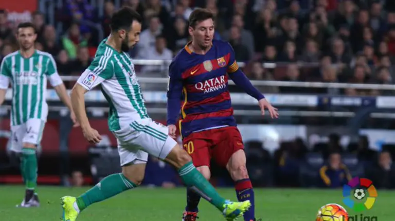 Partido Barcelona - Betis. Foto LFP.