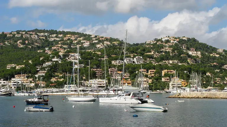 Puerto de Andratx en Mallorca.