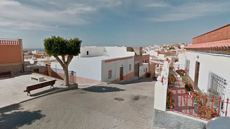 Calle-Dimas-de-Adra,-lugar-del-suceso.