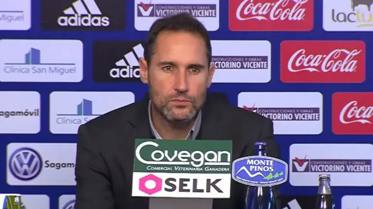Vicente Moreno es el entrenador del Real Mallorca.
