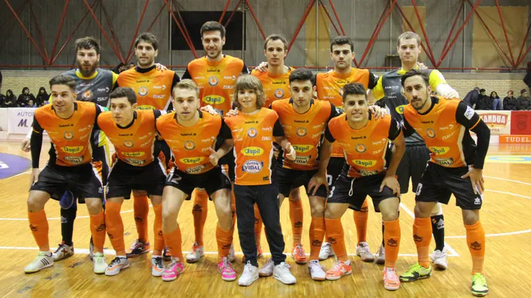 Equipo del Aspil Vidal Ribera Navarra en Tudela.