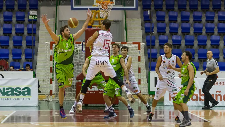 Partido entre Planasa Navarra y Palma Air Europa (79-84) disputado en el Pabellón Anaitasuna. (10). IÑIGO ALZUGARAY
