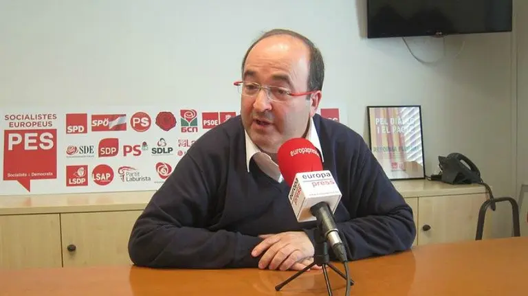 El primer secretario del PSC, Miquel Iceta. EP.
