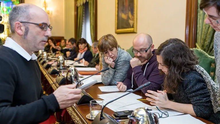 Pleno del Ayuntamiento de Pamplona. IÑIGO ALZUGARAY. -54