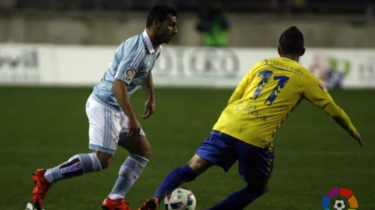 Partido de Copa Cádiz - Celta (0-3). Foto LFP.