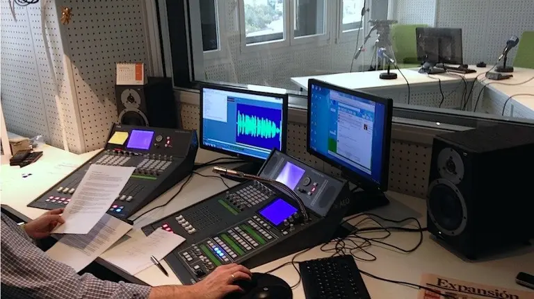 Estudio de radio. EFE.