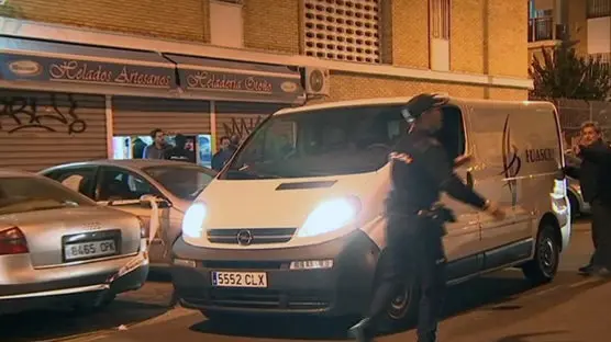 La heladería donde apareció el cadaver.