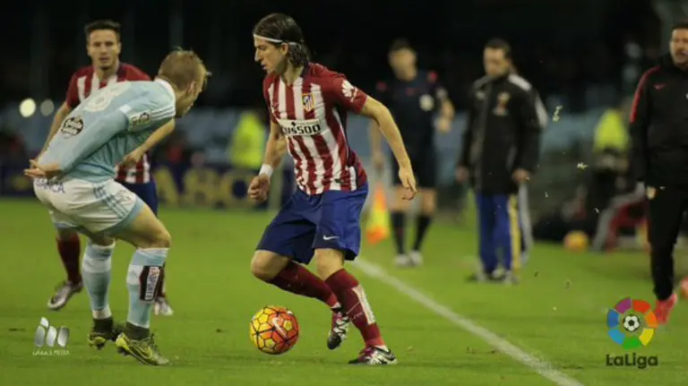 Partido Celta - At. Madrid. Foto LFP.