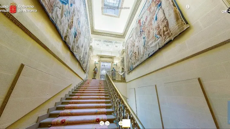 Visita virtual Palacio de Navarra.