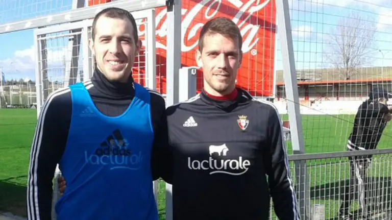 Urko Vera y Manuel. Foto twitter Carrusel deportivo navarra.