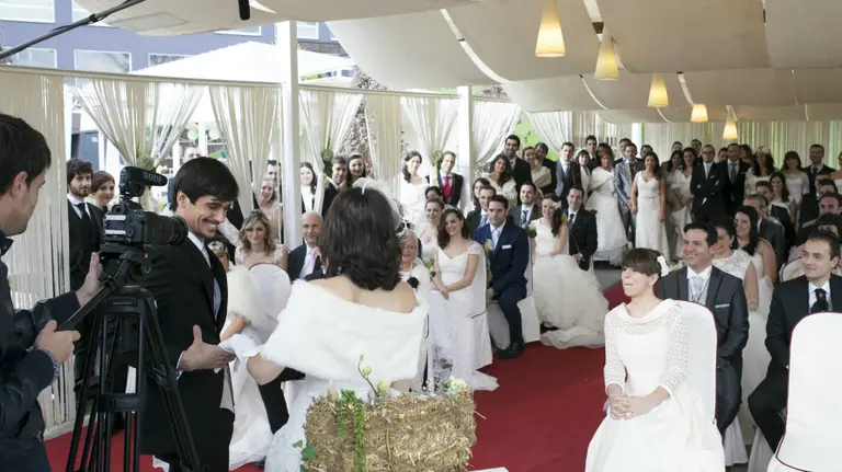 Rodaje de Julio Mazarico.