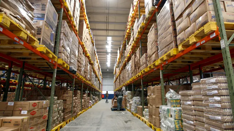 Almacén de una empresa.