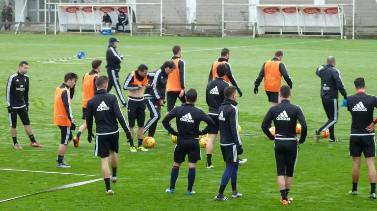 Entrenamiento de Osasuna.