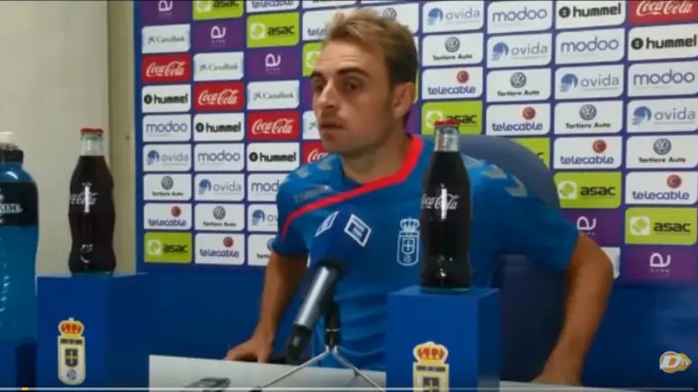 Héctor Font en rueda de prensa.