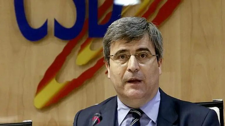 Miguel Cardenal es el presidente del CSD. Efe.