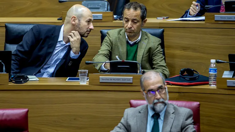 Pleno del Parlamento de Navarra. IÑIGO ALZUGARAY. -22