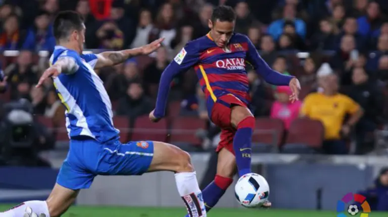 Partido Espanyol - Barcelona de Copa del Rey.
