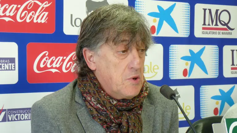 Martín Monreal en rueda de prensa.