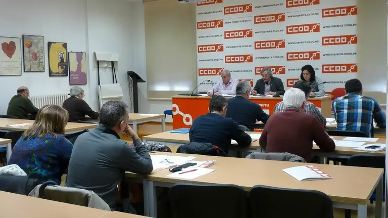 El Consejo de la FSC-CCOO de Navarra.