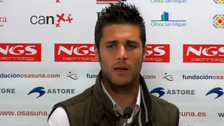 Kike Sola en rueda de prensa. Efe.