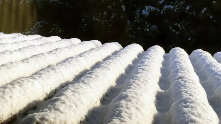Nieve en Cordovilla (Navarra).