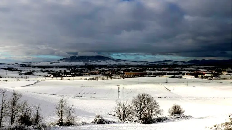 Nieve en Badost&aacute;in y su entorno. 2