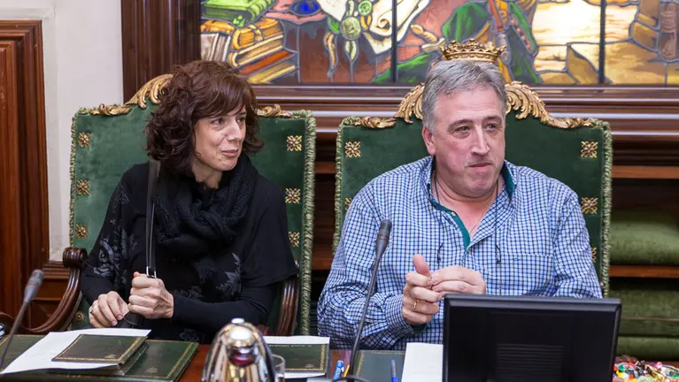 Pleno del Ayuntamiento de Pamplona. IÑIGO ALZUGARAY