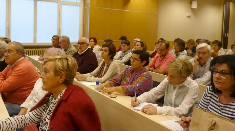 Alumnos del programa UNED Senior para mayores de 50 años.