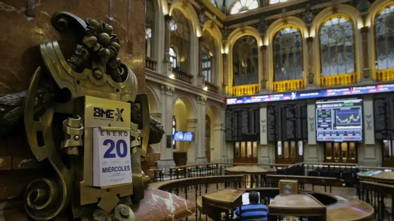 Vista general de la Bolsa de Madrid. EMILIO NARANJO. EFE