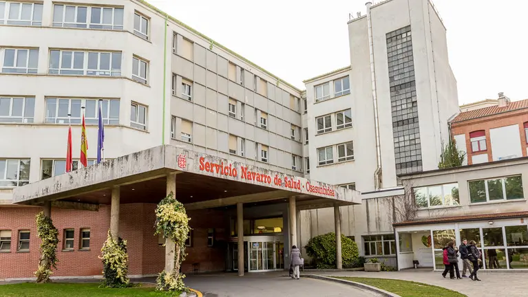 Hospital de Navarra en el Complejo Hospitalario de Navarra (1). IÑIGO ALZUGARAY