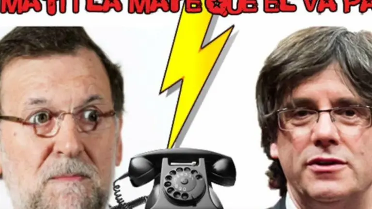 Broma a Rajoy en la radio.
