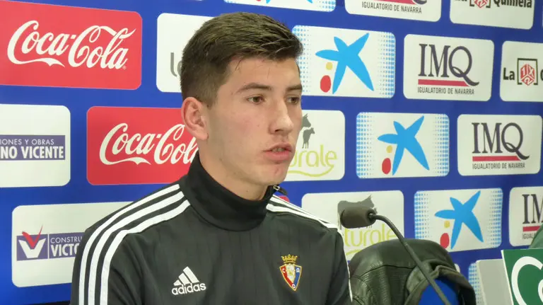 David García en rueda de prensa.