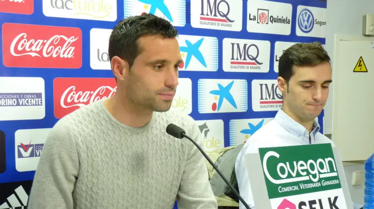 Javier Flaño en rueda de prensa.