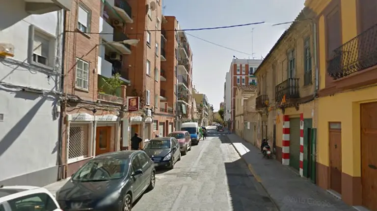 Calle donde han tenido lugar los hechos.