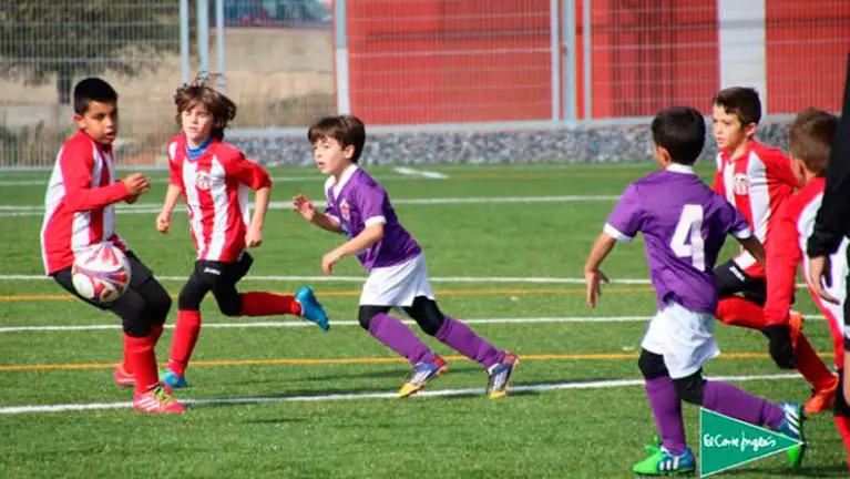 Equipo de benjamines del Club Deportivo Pizarrales.