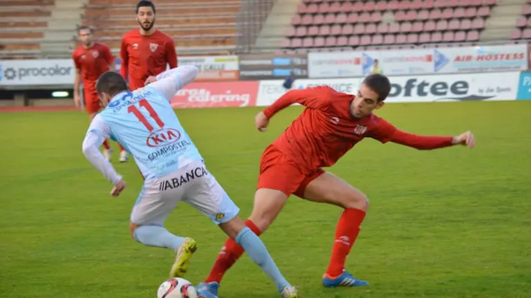 Partido Compostela - Izarra. Foto Amadeo Rey.