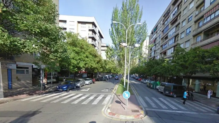 Barrio Iturrama en Pamplona.