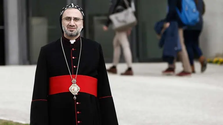 El arzobispo y vicario patriarcal de la iglesia siria ortodoxa, Nicolaos Matti Abd Alahad 1. EFE