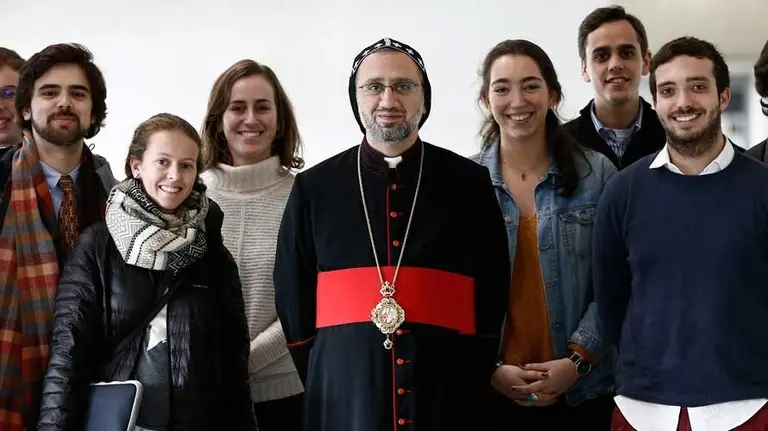 El arzobispo y vicario patriarcal de la iglesia siria ortodoxa, Nicolaos Matti Abd Alahad 2. EFE