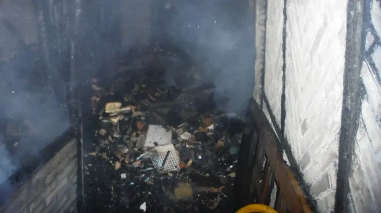 Incendio calle Carmen en Pamplona.