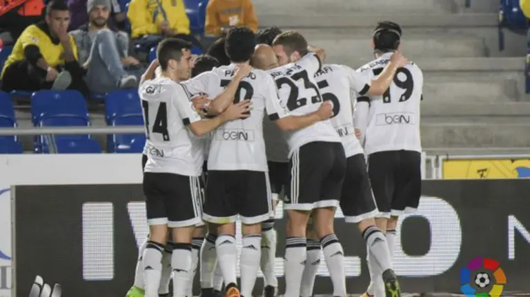 Partido Las Palmas - Valencia de Copa del Rey.
